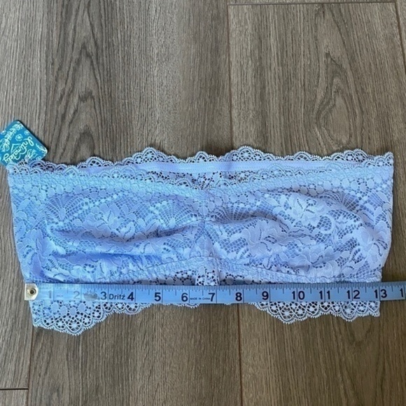 Free People Lacey Looks Bandeau In Blue Size Medium - Picture 6 of 15
